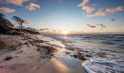 sonnenuntergang am meer