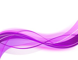 Abstract vector background illustration art design pink purple curve wave	