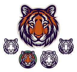Tiger head emblem