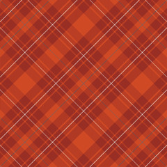 Scottish plaid checkered vector pattern.