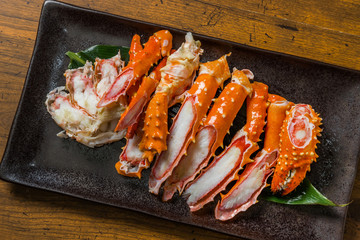 かに料理　Delicious king crab dishes
