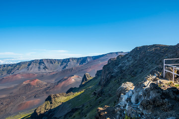An overlooking view of nature in Maui, Hawaii