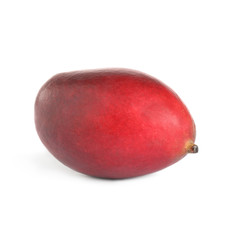 Delicious ripe juicy mango isolated on white