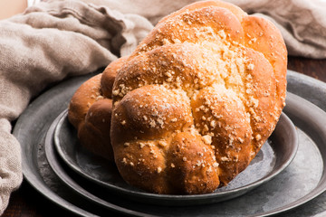 Two loaves of Sweet Challah Bread