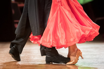 couple dancing standard dance