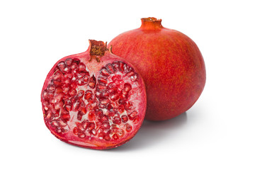 Big ripe pomegranate