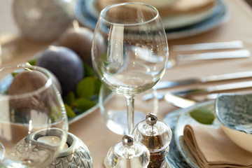 Close up photo of a table setting