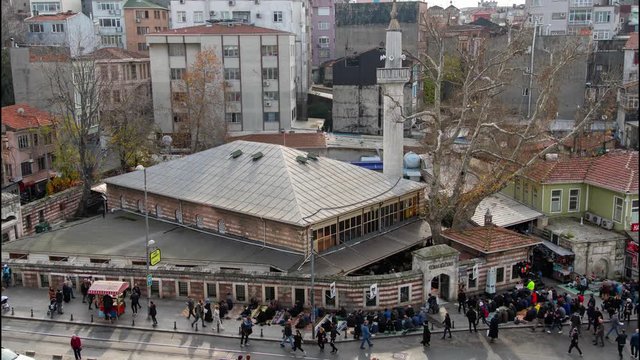 istanbul kadikoy namaz timelapse