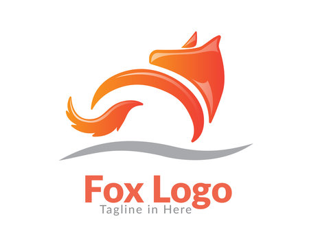 Simple fox logo design inspiration