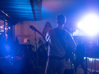 Obraz premium Live Music Guitar