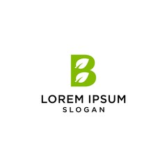 B letter logo simple premium