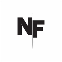 NF Logo Letters white background