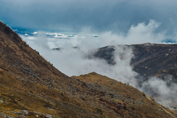 view of mountains