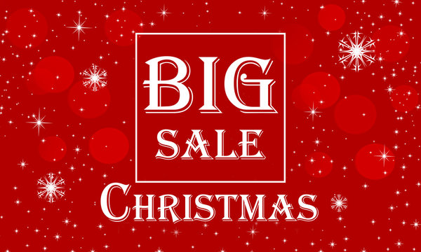 Christmas Sale banner. Christmas Sale Season Design Template.