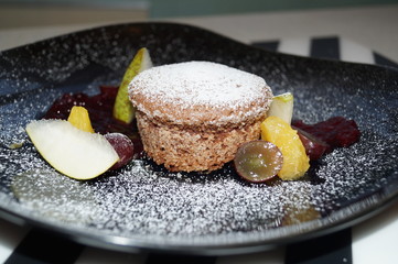 Chocolate fandan. Chocolate fandan is fast and delicious.