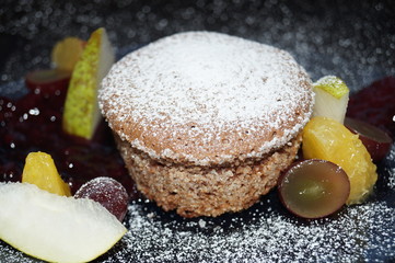 Chocolate fandan. Chocolate fandan is fast and delicious.