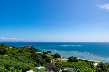 沖縄　南城からの景色