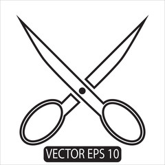 scissors icon design vector template