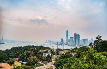 Fototapeta premium Island overlooking 海岛远眺