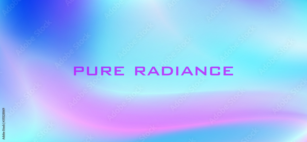 Poster pure multicolor background with electric blue and mauve gradient. vector wallpaper