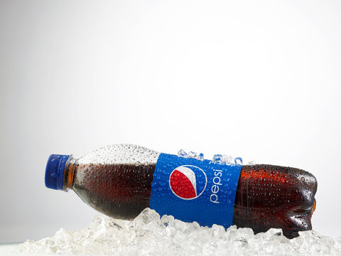 500ml plastic bottle of pepsi