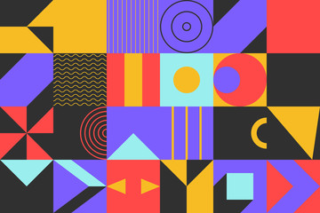 Abstract Pattern Design Elements