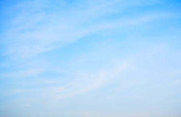 Sky and clouds bright from the Sunlight with a beautiful in the morning