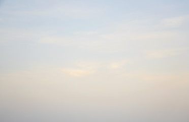 Fototapeta premium Sky and clouds bright from the Sunlight with a beautiful in the morning