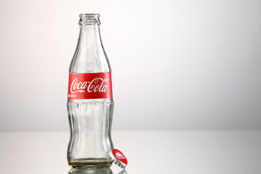 empty coca cola bottle