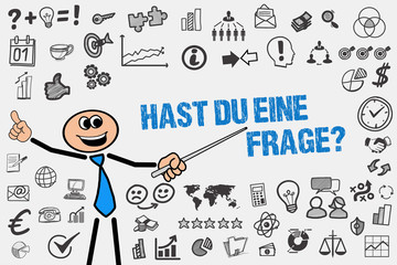 Hast du eine Frage?