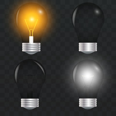 Light bulb realistic