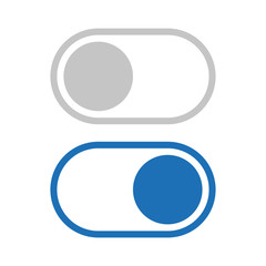 On off icon. Switch button. Vector illustration.