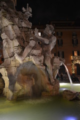 Piazza Navona,Fontana dei quattro fiumi,Roma