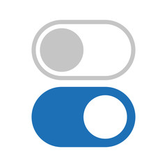 On off icon. Switch button. Vector illustration.