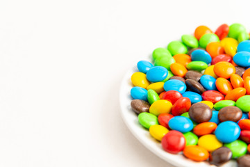 カラフルなチョコレート