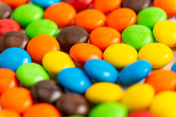 カラフルなチョコレート