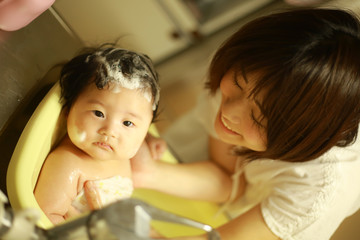 Fototapeta premium 沐浴