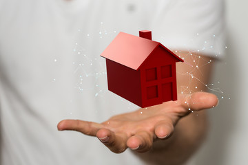 using futuristic interface of smart home automation iot