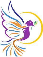 fly dove logo