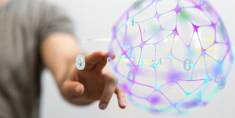 group of businessperson. Global business network concept