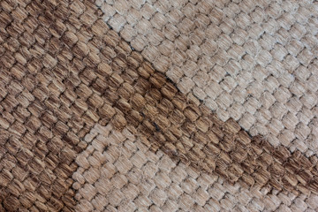 Hintergrund Sisal Muster gewebe Beige Braun