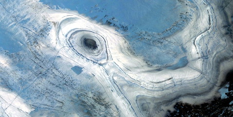 black hole,  abstract photography of the deserts of Africa from the air, aerial view of desert...