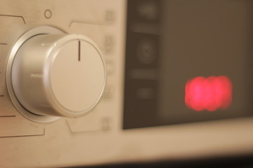 Macro of a button to operate with.
