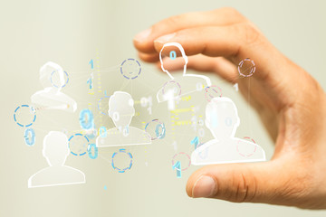 Social networking scheme - Mixed media