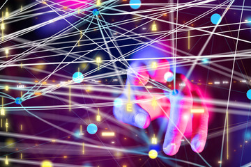 Concept of teamwork and partnership