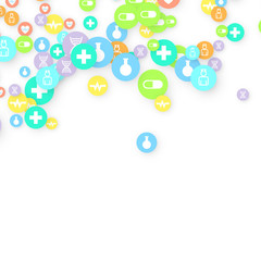 Pharmacy Background. Clinic Backdrop.