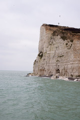 Fototapeta na wymiar castle on cliff