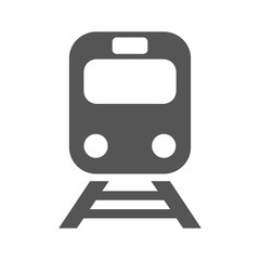 Train vector icon on white background. Flat vector train icon symbol sign. EPS 10