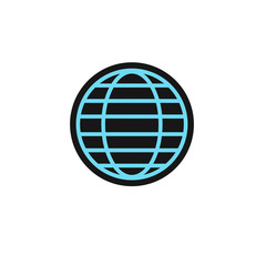 globe flat icon