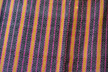 Traditional silk pattern, Isan, Thailand, Southeast Asia